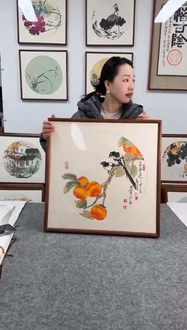 书法xw13-53*53绘画手绘同款