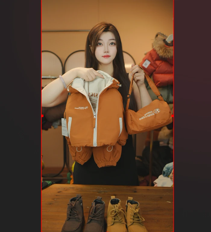 2025秋冬新品萌娃穿搭潮流加厚男女儿童棉服套装28901