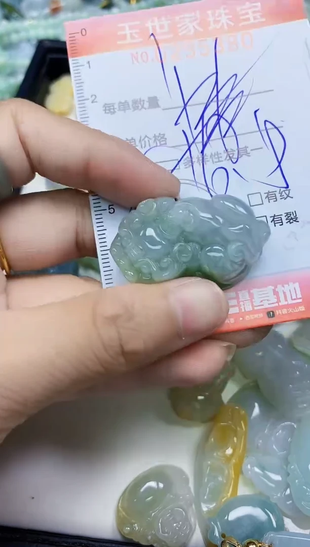 翡翠未镶嵌颈饰闪购0295380多样性发其一