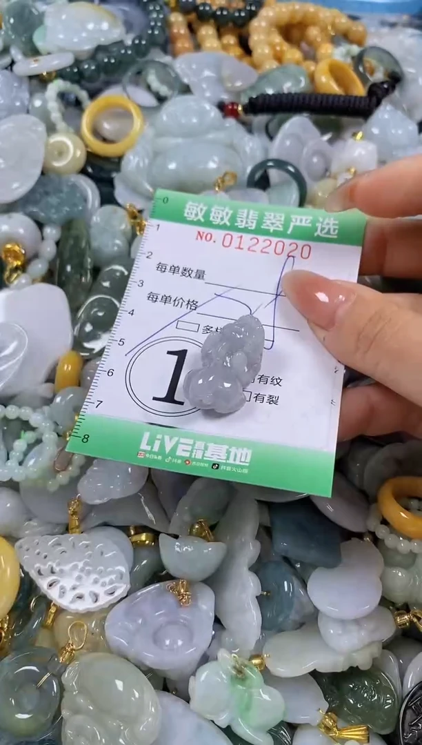 【闪购商品】翡翠颈饰未镶嵌闪购0122020多样性发其一