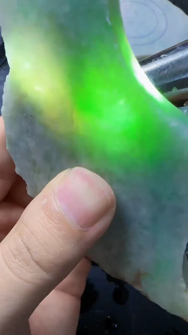 未镶嵌挂件翡翠034
