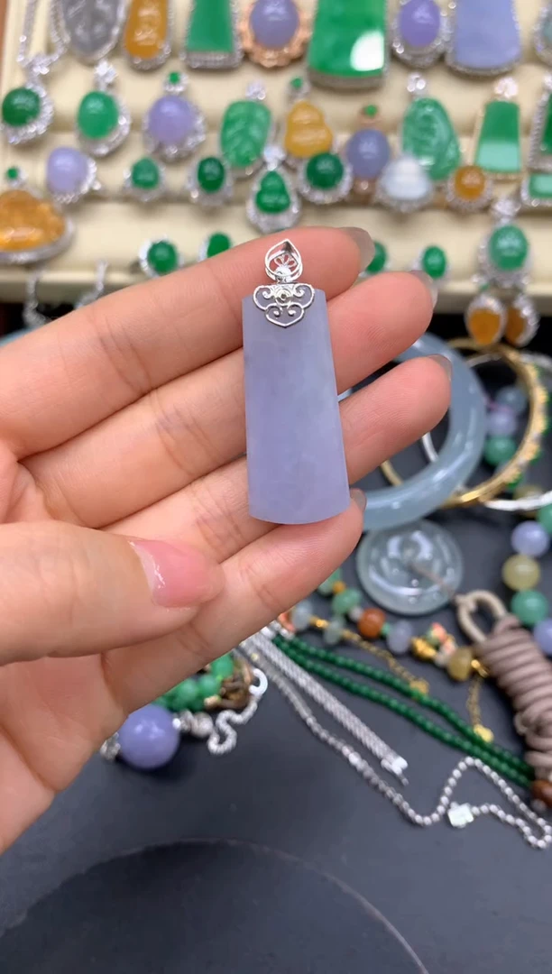 【闪购商品】翡翠颈饰18K金镶嵌254-中国好珍宝