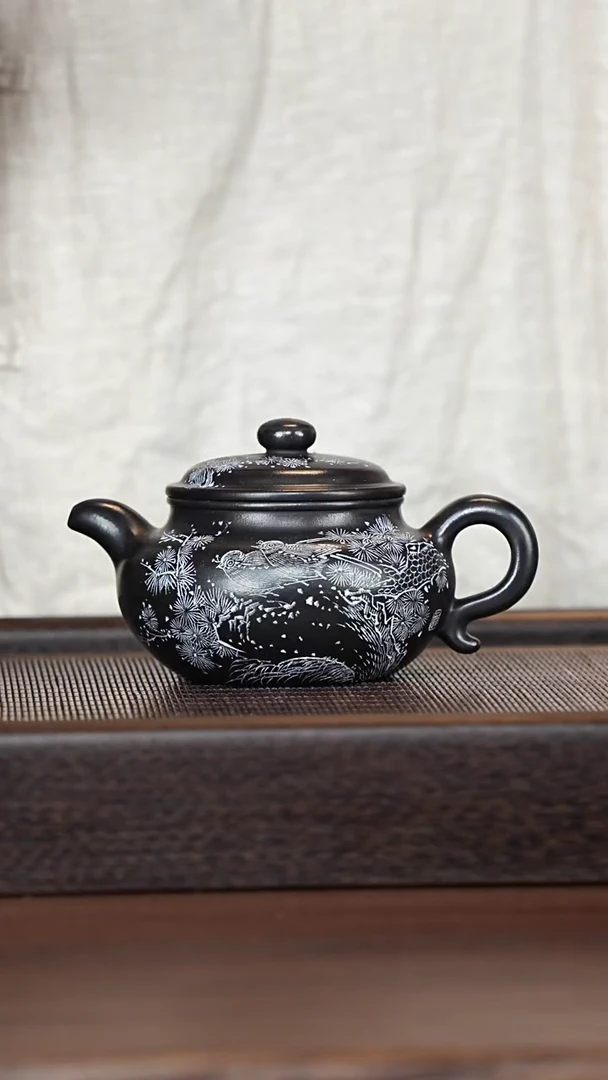 茶壶紫砂宜兴紫砂壶xz59