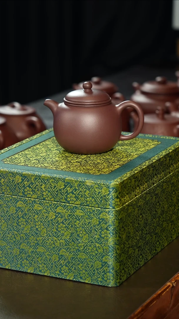 茶壶紫砂娜*半手工 精工 匏尊壶