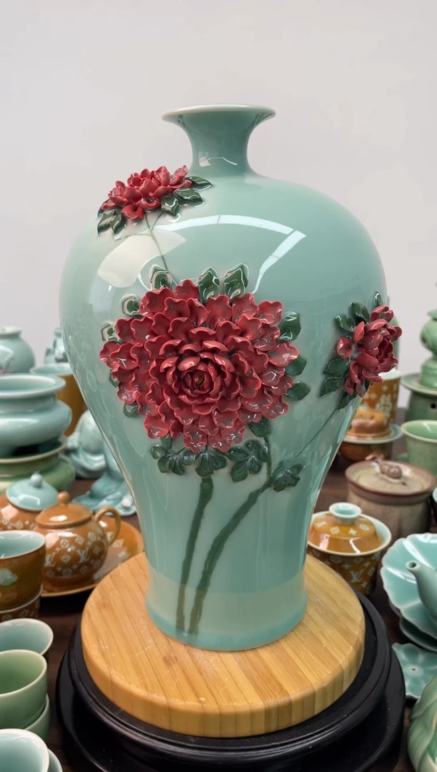 纯手工  慧仙青瓷 龙泉青瓷大促