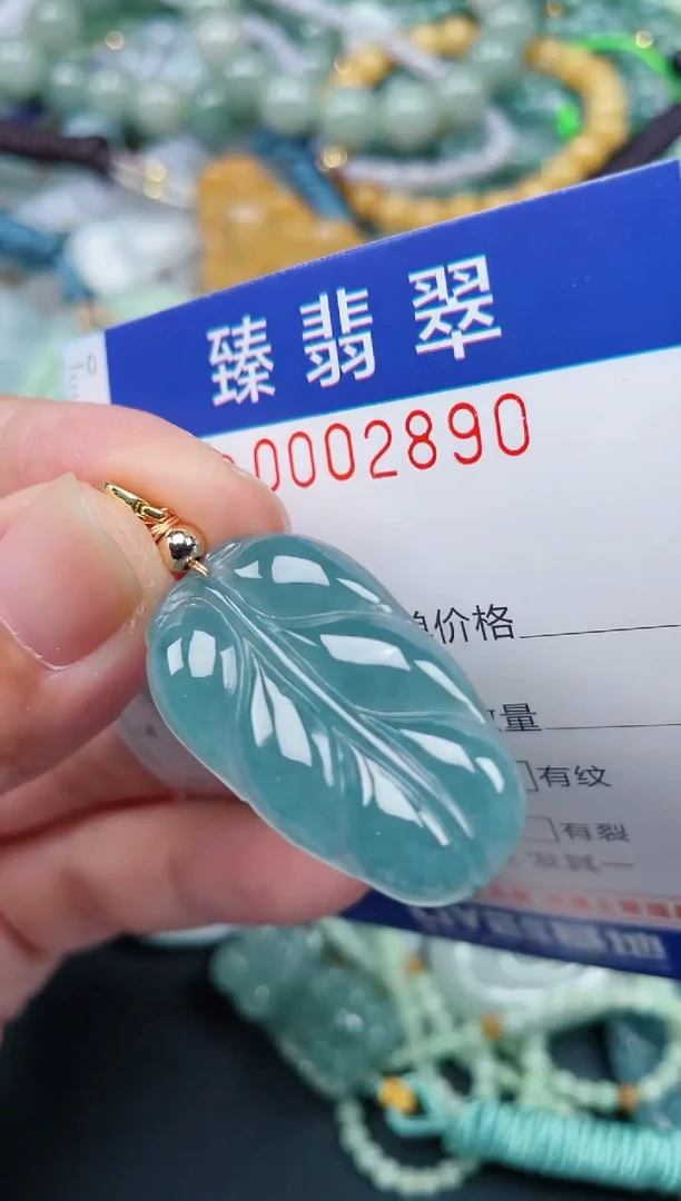 翡翠未镶嵌颈饰.0002890
