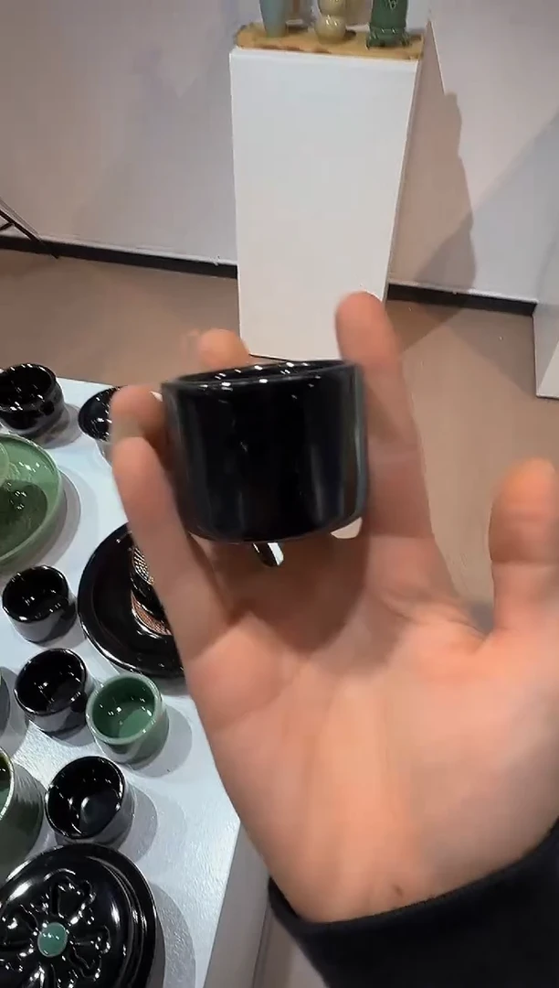 青瓷手工茶器包邮