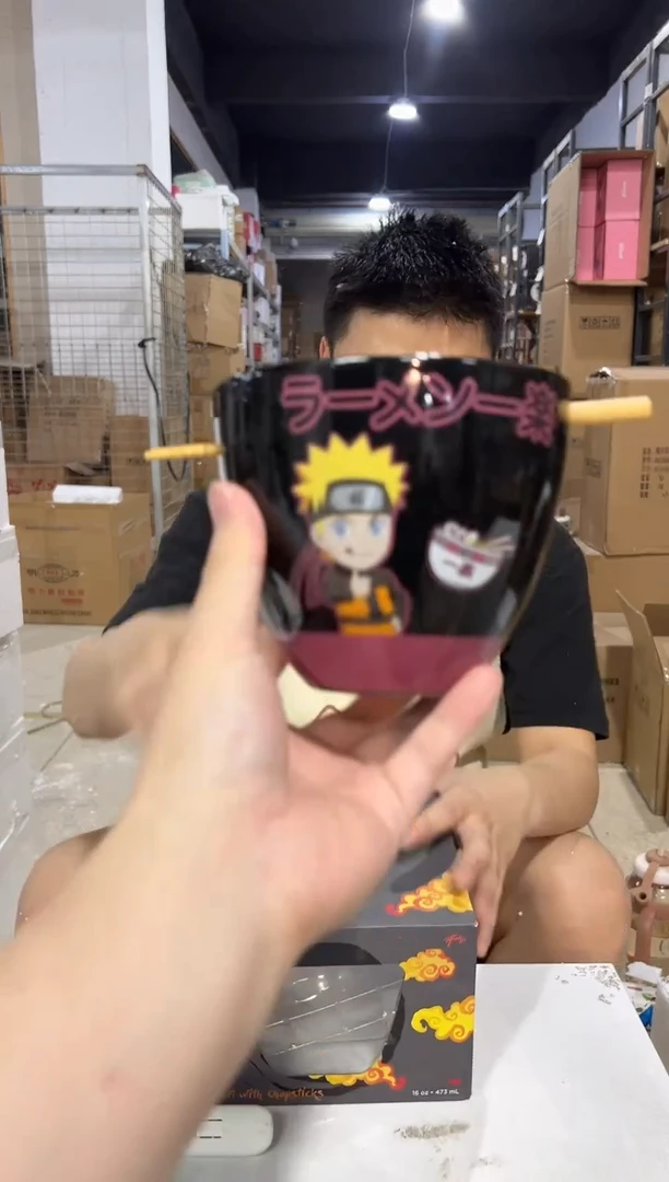 瓷片原盒火影拉面碗