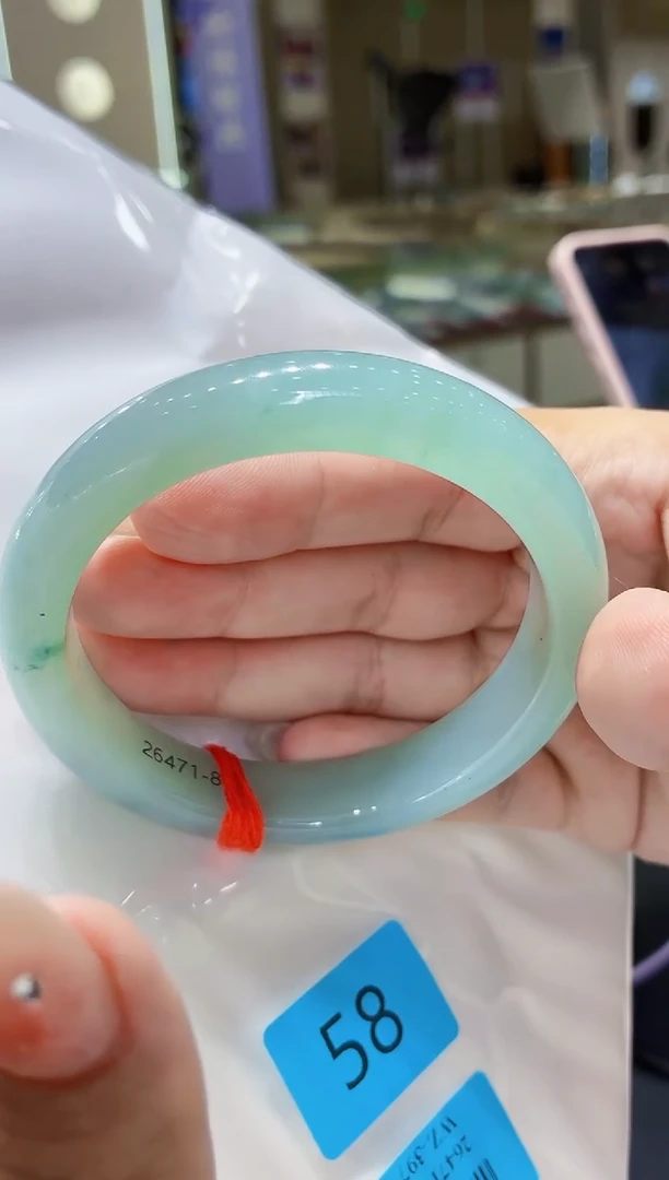 未镶嵌手镯翡翠翡翠手镯58