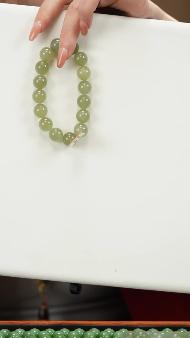 【闪购商品】和田玉手链未镶嵌晴水卡12mm猫（多样性发货）