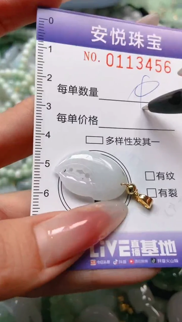 【闪购商品】翡翠颈饰未镶嵌闪购0113456