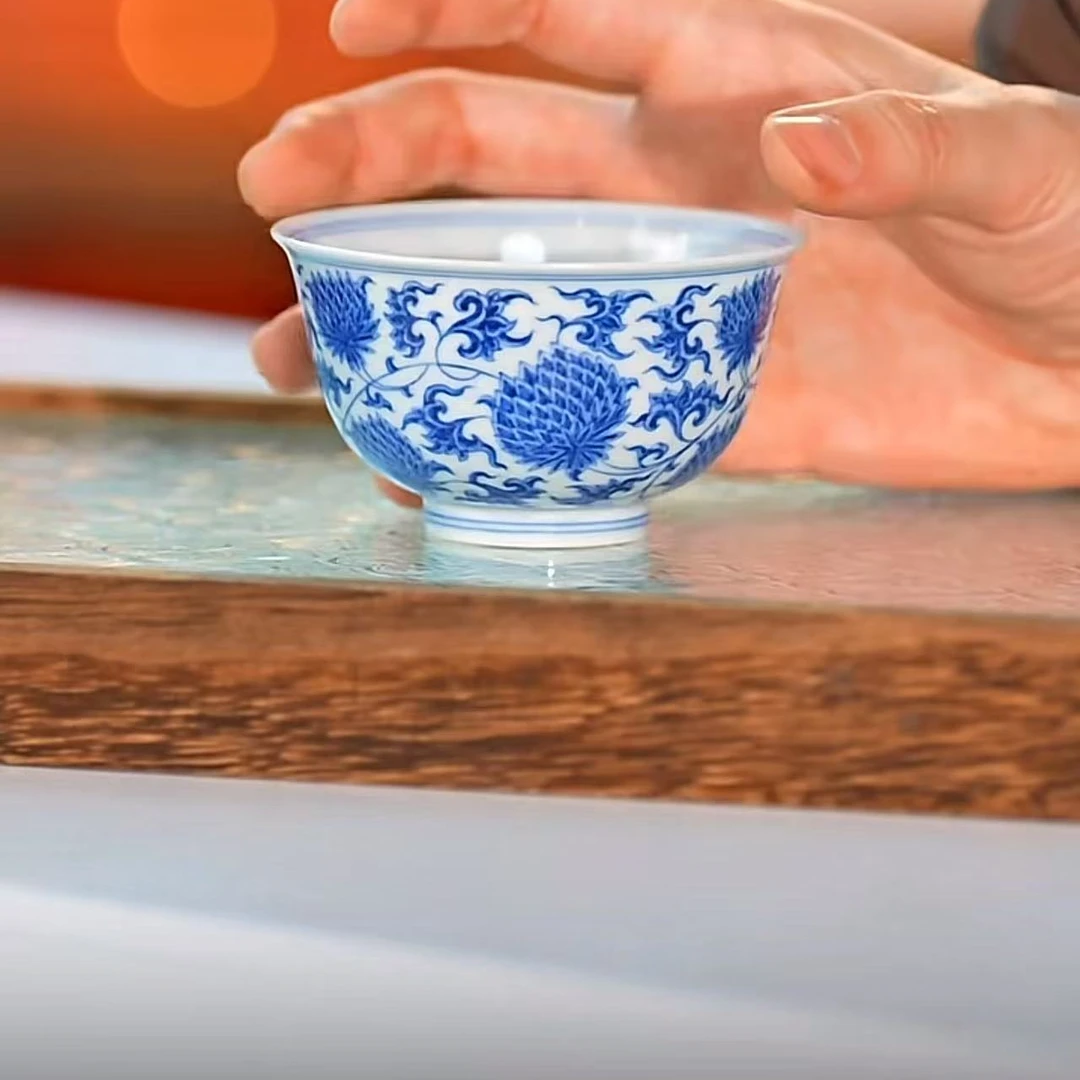 【网瓷福利】菊花杯