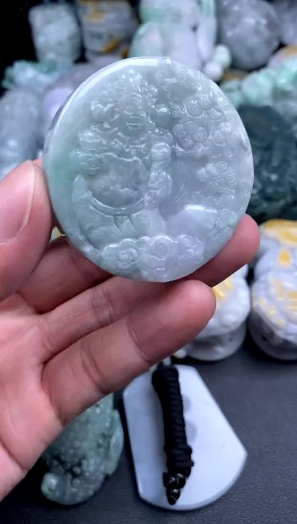 吊坠(不含链)未镶嵌翡翠1