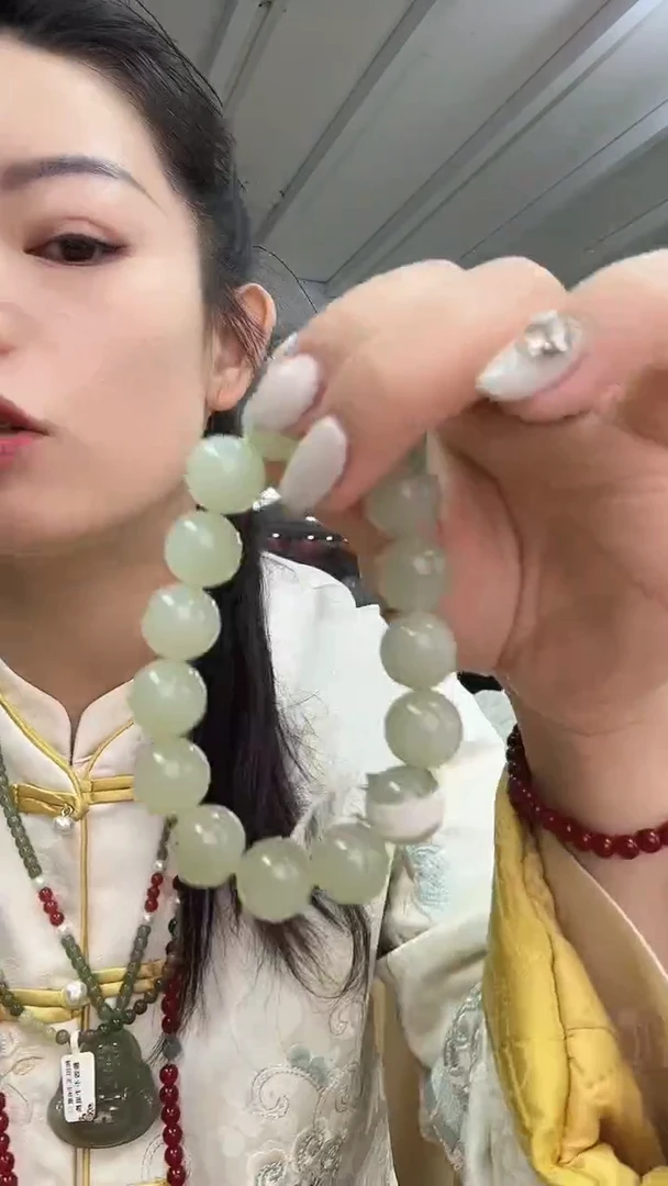 未镶嵌手串和田玉和田玉晴水手串K14