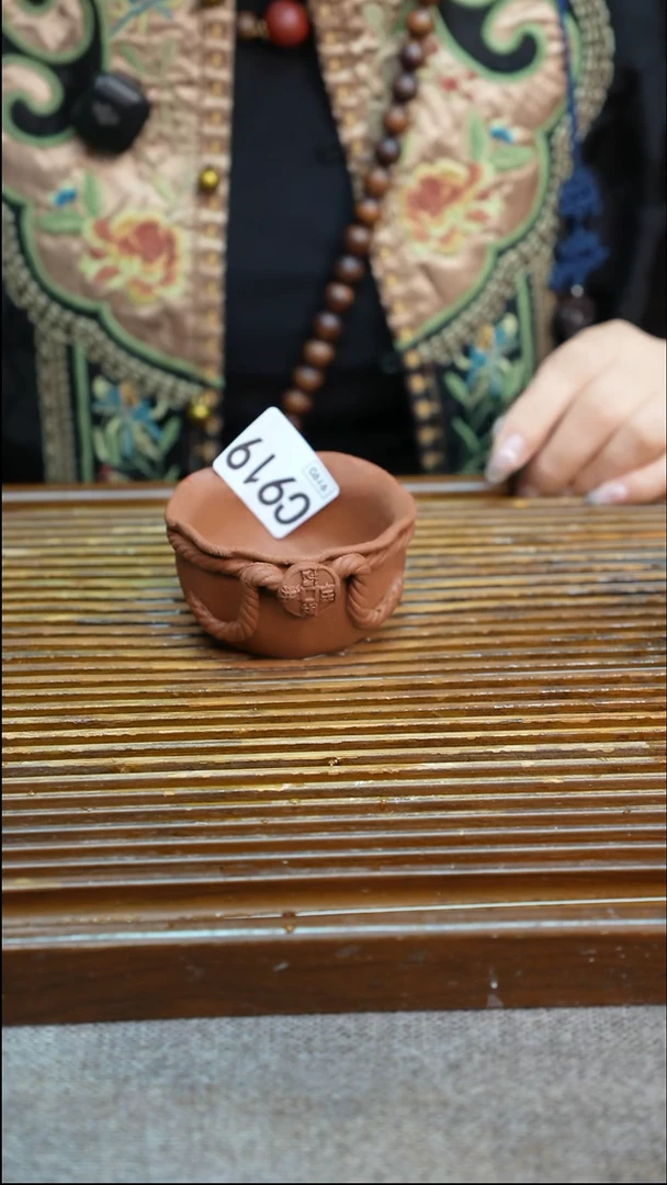 万古烧粗陶手工茶具