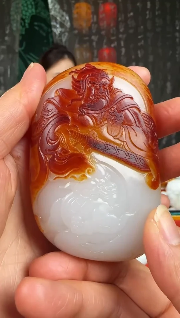 未镶嵌和田玉摆件赵公明