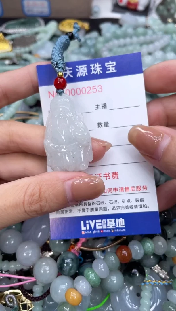 翡翠未镶嵌颈饰178