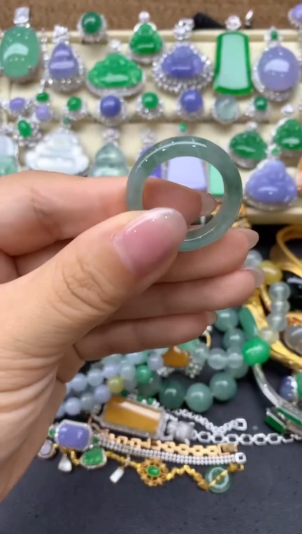 【闪购商品】翡翠戒指未镶嵌16中国好珍宝