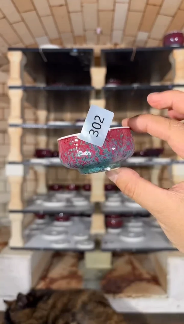 杯精品窑变钧瓷茶器