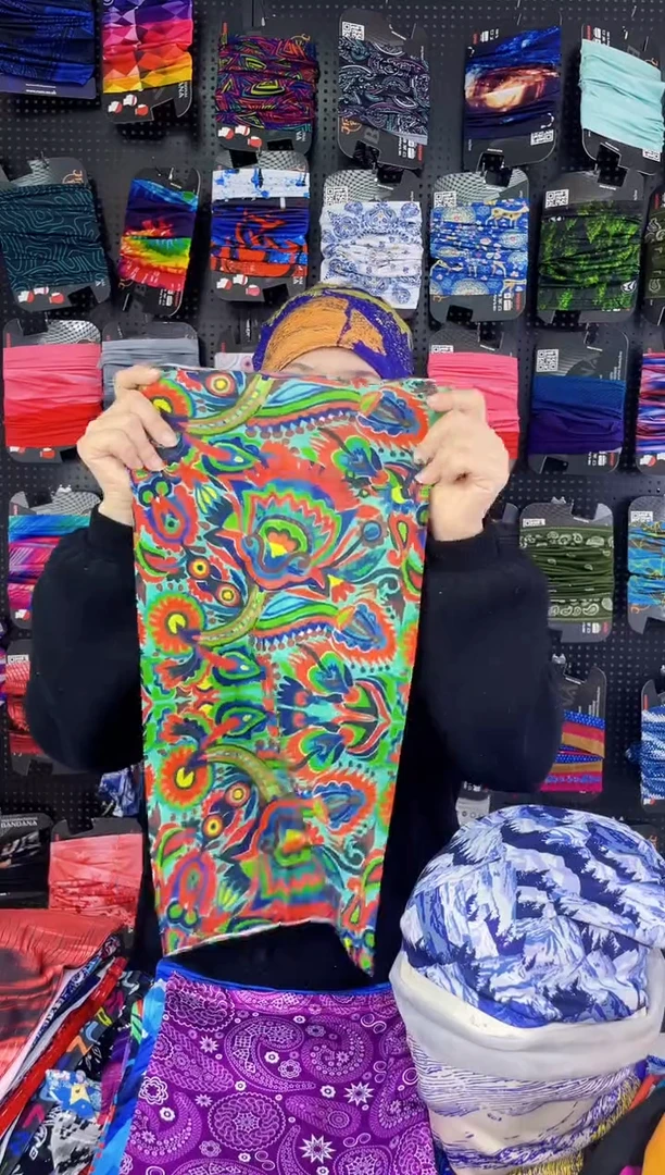 涤纶光*儿四季面罩孤品高货透气防晒