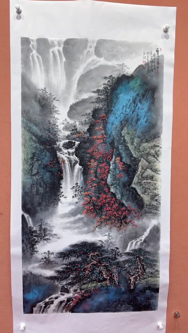 国画师立照老师国画作品