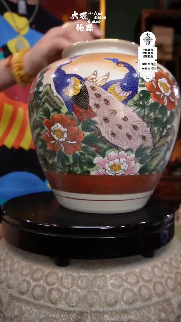 瓷片贤*大观论器花瓶