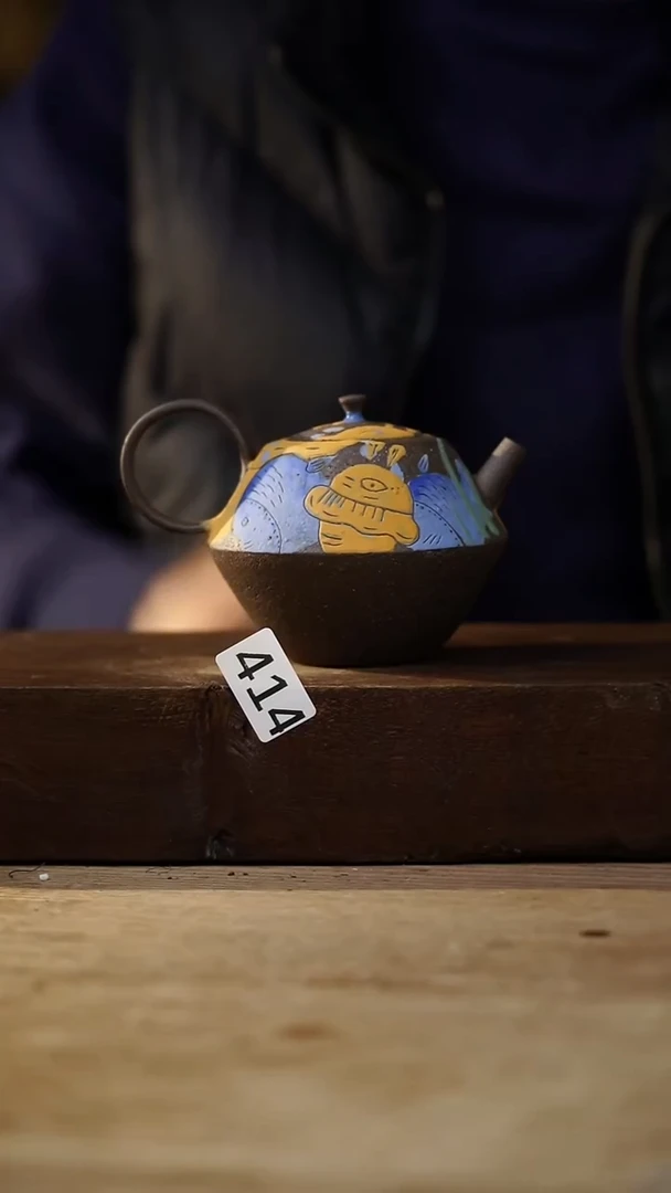 瓷片福利设计师款/泡茶壶