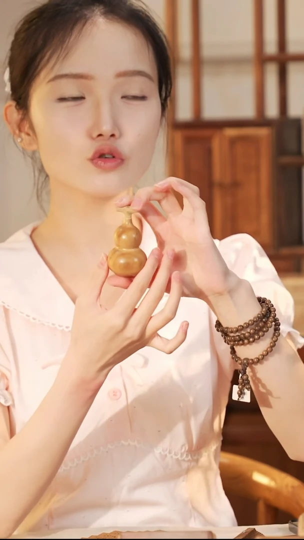 金丝楠枯木葫芦摆件饰品