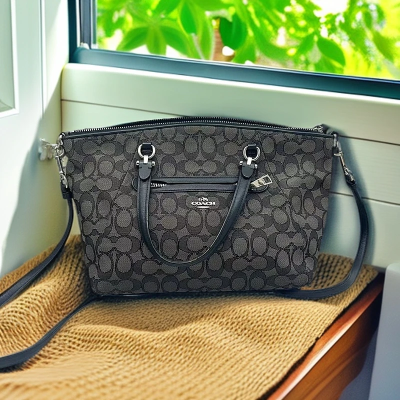 95新 COACH/蔻驰 手提单肩包1196 9725