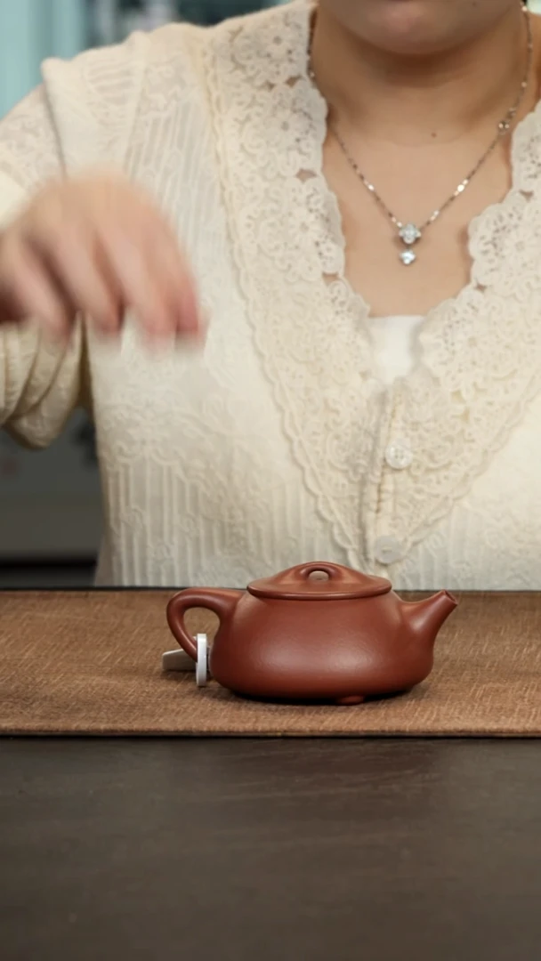 茶壶紫砂150cc清水泥满瓢