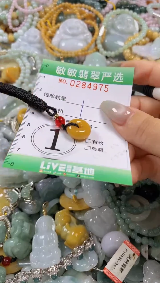 翡翠未镶嵌颈饰闪购0284975