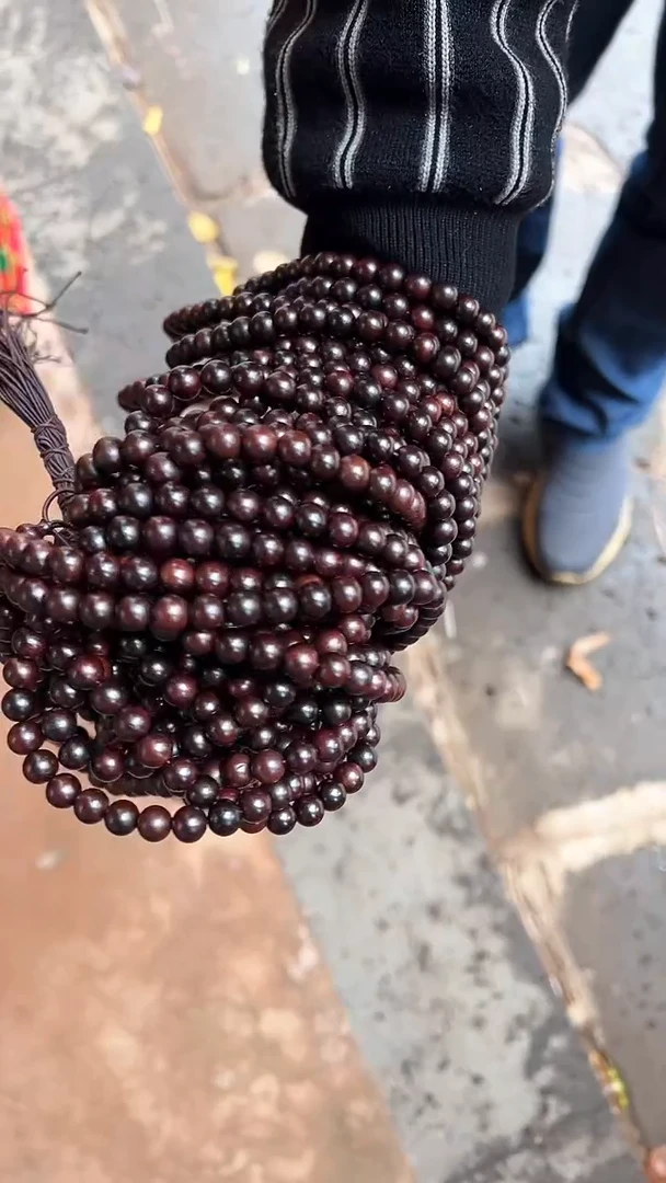 【闪购商品】黄花梨/降香黄檀手串/手链AA1-8海黄0.8长串发一