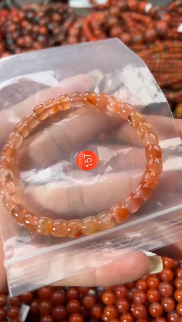 未镶嵌手串南红玛瑙7+