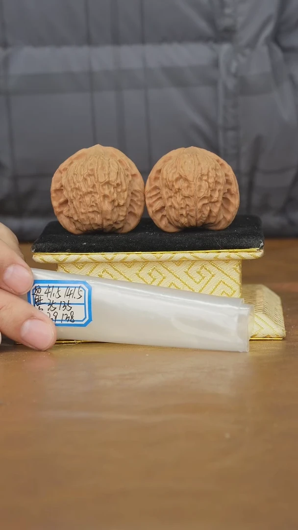 把件文玩核桃非嫁接将军帽