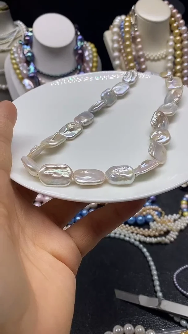 颈饰未镶嵌淡水珍珠多人