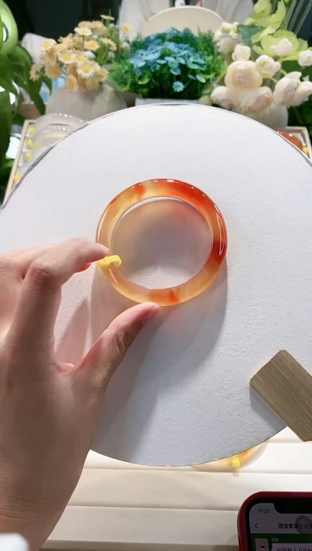 手镯玛瑙/玉髓未镶嵌21-58.8