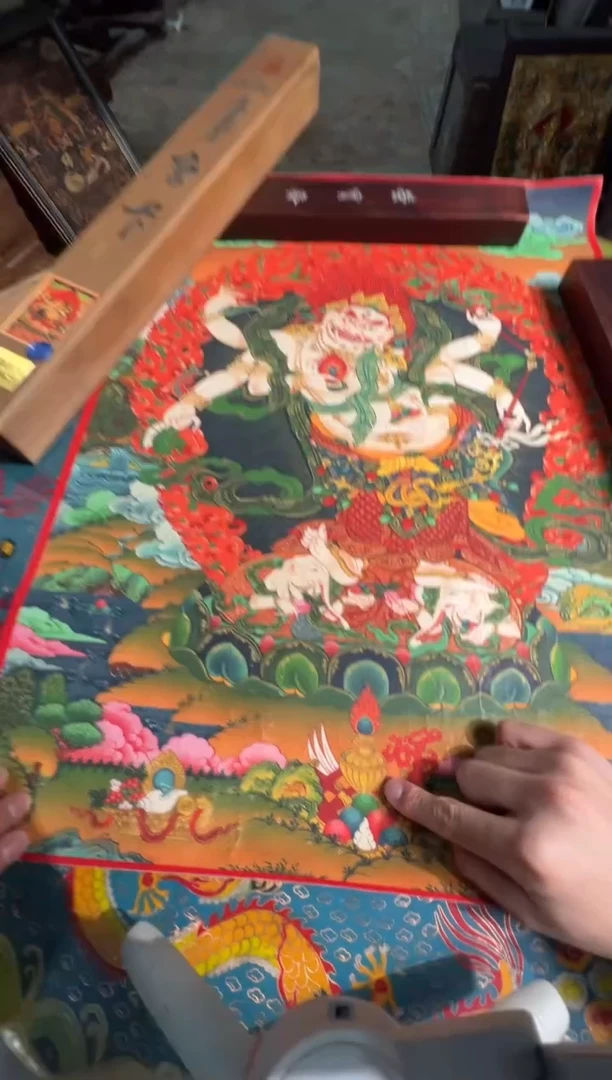 卷轴画卷轴画奥奥的唐卡