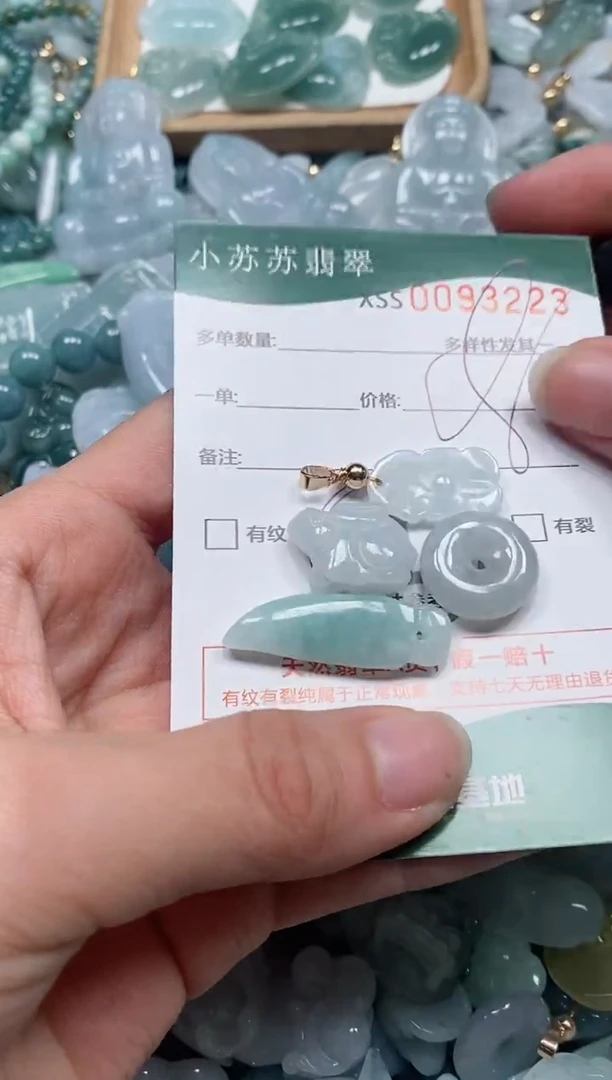 【闪购商品】翡翠颈饰未镶嵌闪购商品0093223