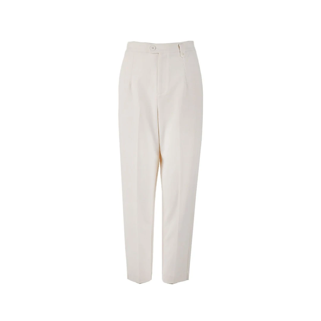 【达人专属】简约百搭烟管裤3612