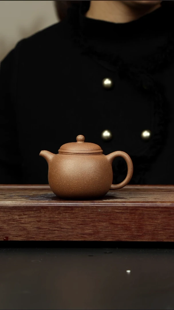 茶壶紫砂青降坡 大匏樽 220左右