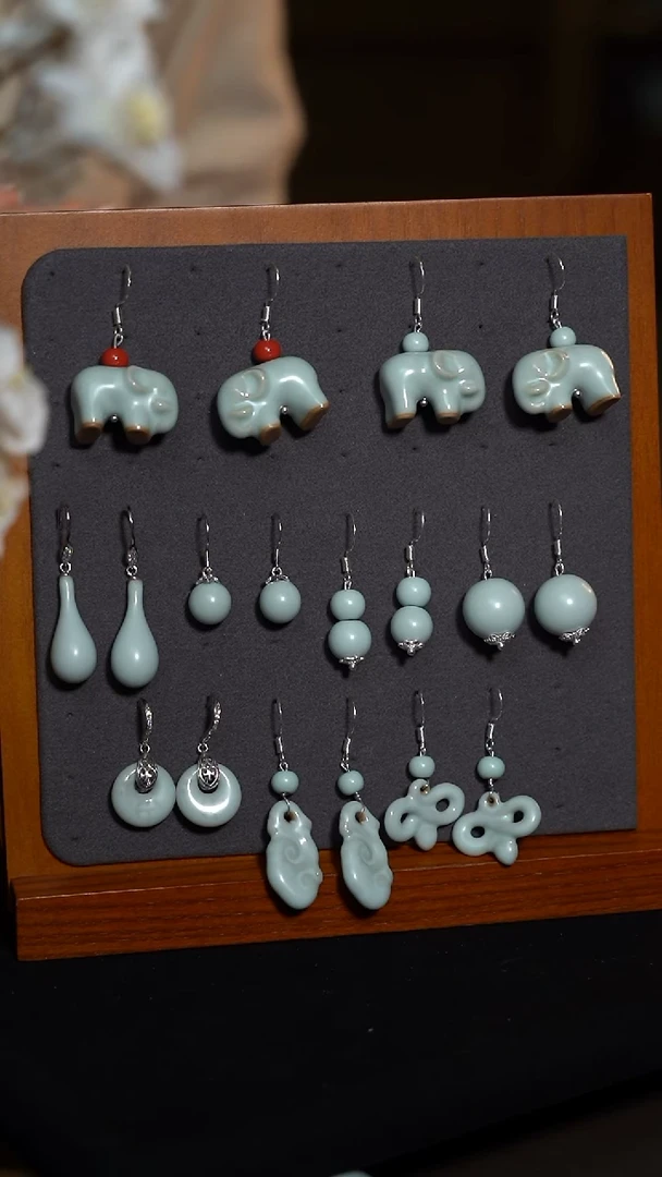 摆件摆件耳坠全家福，不同款式不同价格