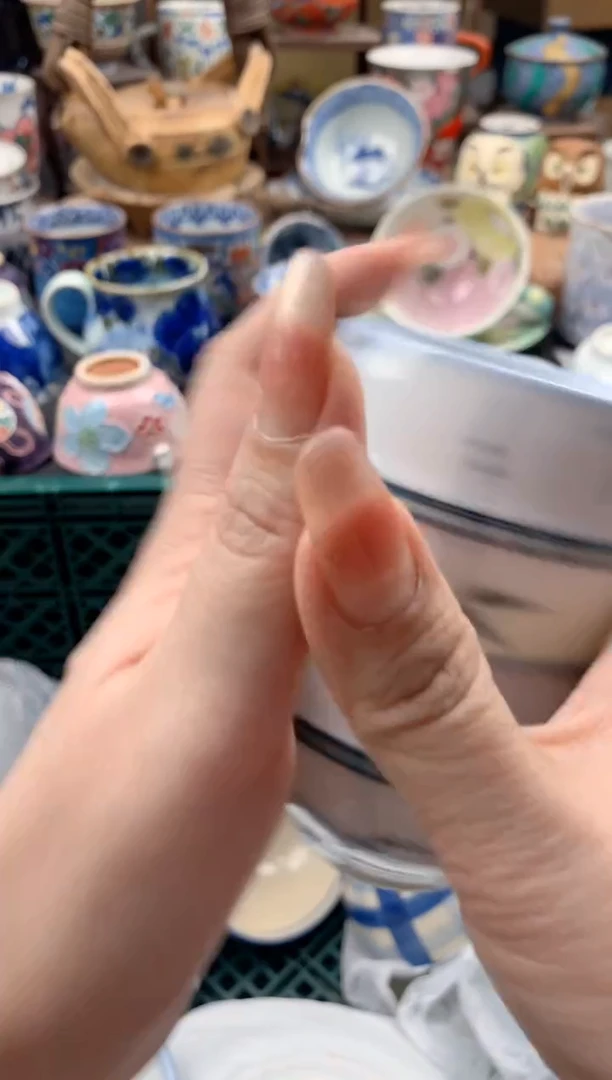 瓷片小*蛋31号九姑娘工艺品瓷器