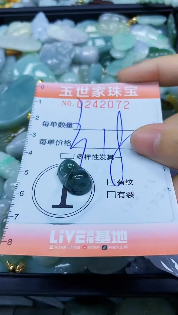 翡翠未镶嵌颈饰闪购0242072