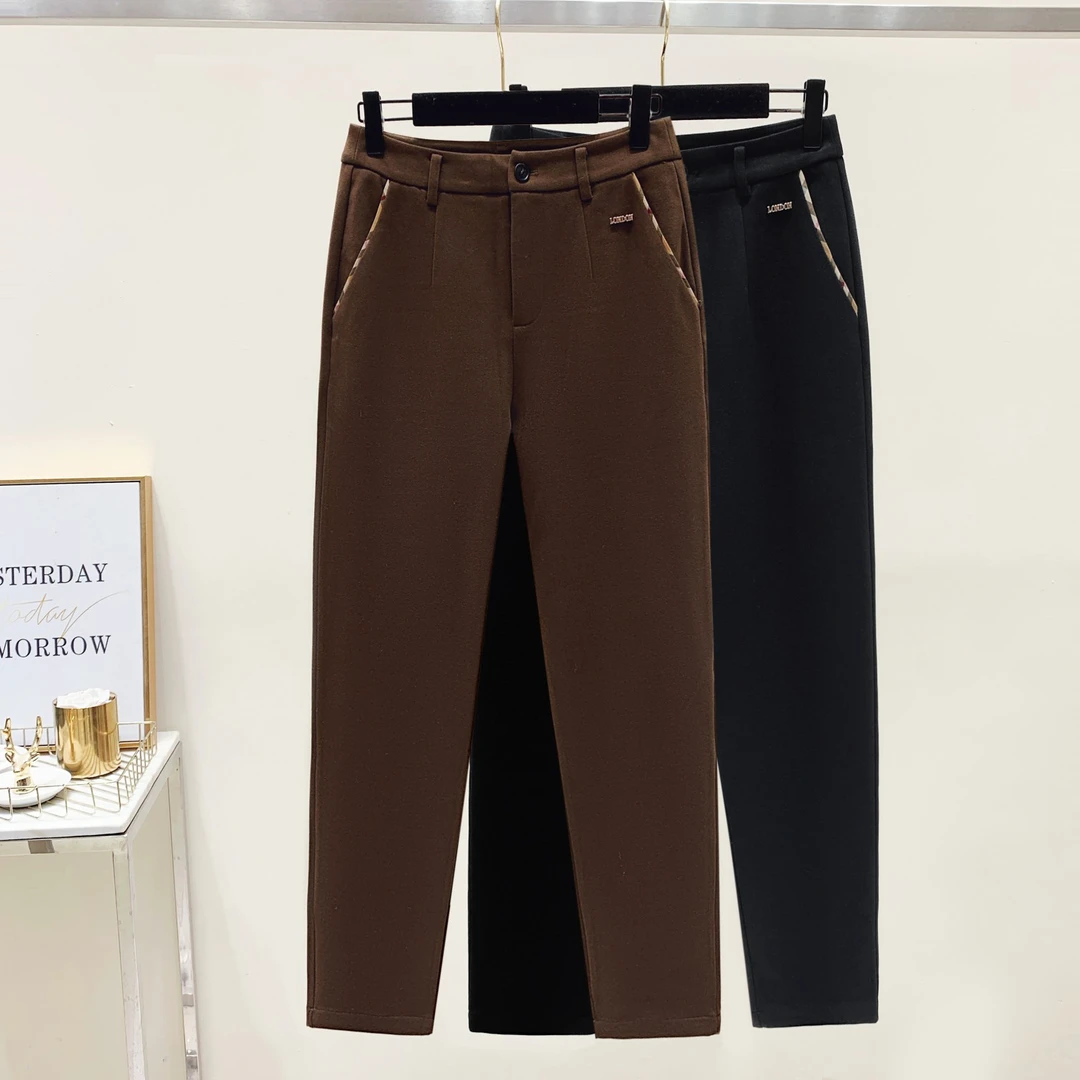 898-欧美加绒休闲裤