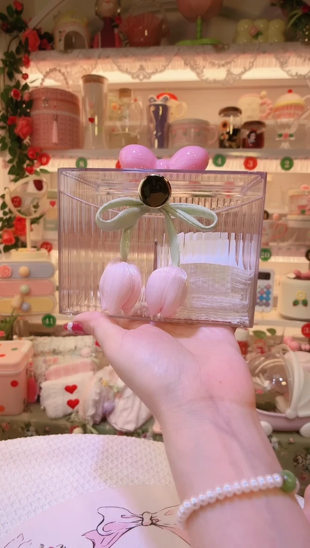 郁金香花收纳盒——手工制作品质好！