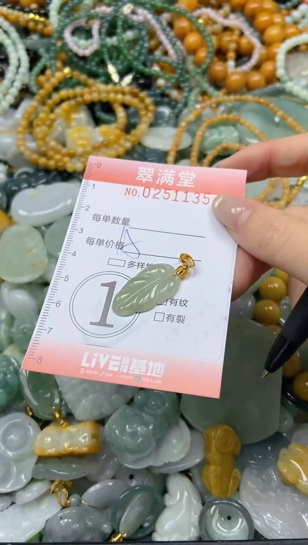 未镶嵌挂件翡翠闪购0251135