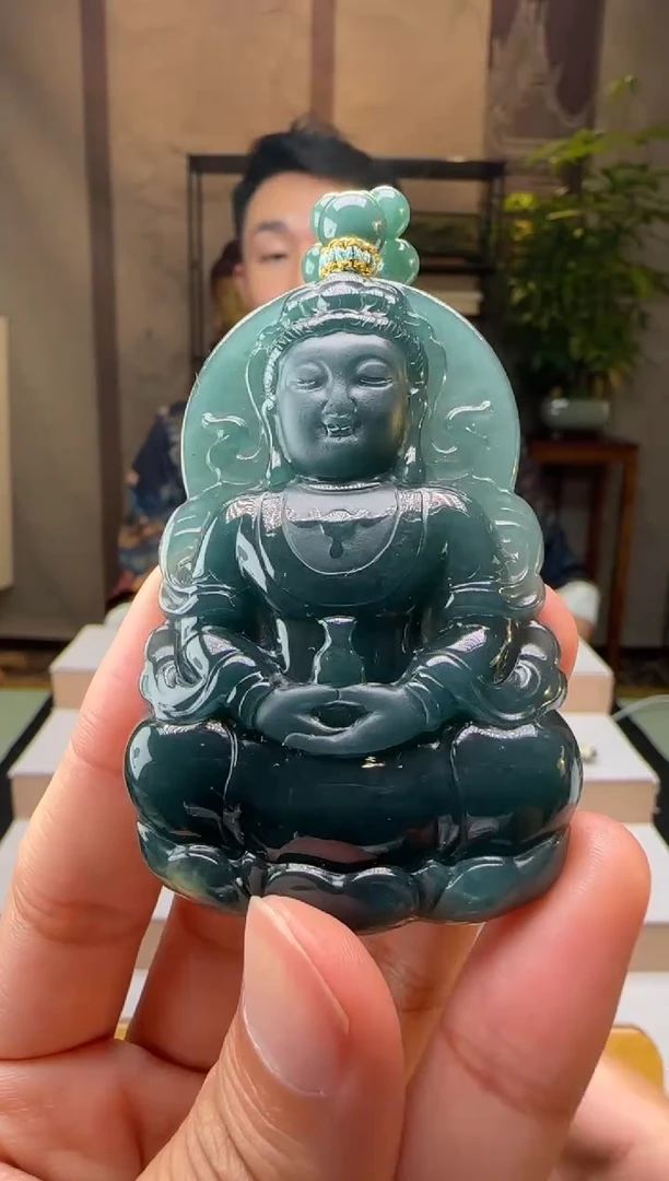 吊坠(赠链)未镶嵌翡翠XM@@960Q3J22791H