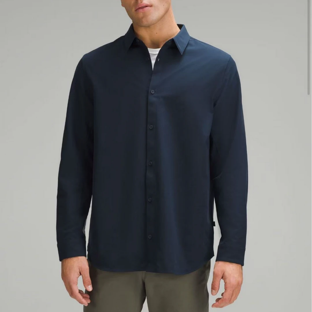 lululemon New Venture Classic-Fit LS Shirt男士长袖T恤经典版