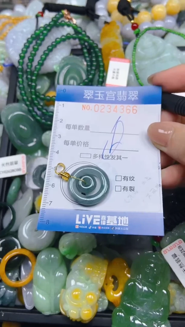 颈饰未镶嵌翡翠闪购C0234366