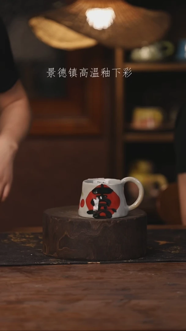陶瓷景德镇高温釉下手绘陶瓷176